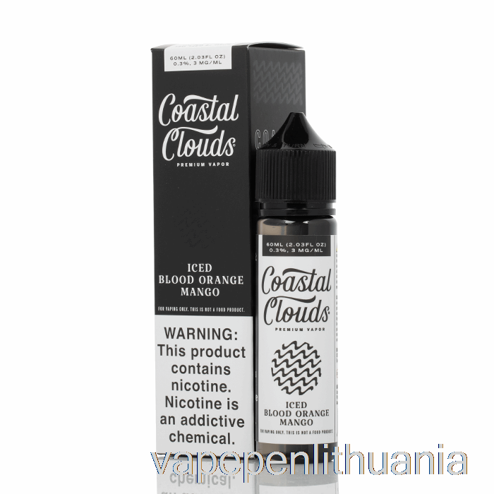 Ledinis Kraujo Apelsinas Mangas - Pakrantės Debesys Co. - 60 Ml 6 Mg Vape Skysčio